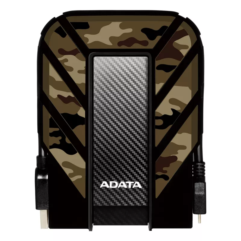 External HDD ADATA HD710M Pro 2TB USB 3.2 Gen 1 (USB Type-A / Micro-USB B) Camouflage, shock resistant
