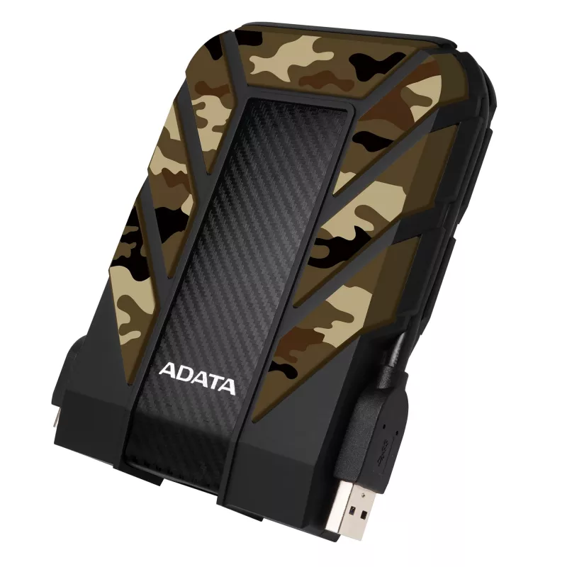 External HDD ADATA HD710M Pro 2TB USB 3.2 Gen 1 (USB Type-A / Micro-USB B) Camouflage, shock resistant