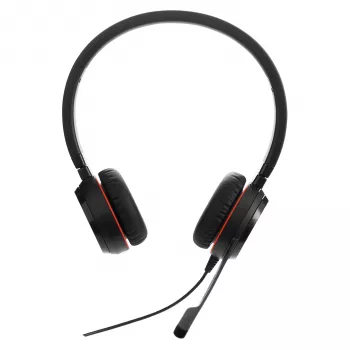 Jabra Evolve 20SE MS Stereo, laidinis, biurui/skambučių centrui, 150–7000 Hz, 132 g, ausinės, juodos