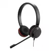 Jabra Evolve 20SE MS Stereo, laidinis, biurui/skambučių centrui, 150–7000 Hz, 132 g, ausinės, juodos