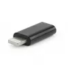Gembird A-USB-CF8PM-01 jungčių adapteris USB-C 8 kontaktų į iPhone juodas