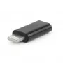 Gembird A-USB-CF8PM-01 jungčių adapteris USB-C 8 kontaktų į iPhone juodas