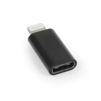 Gembird A-USB-CF8PM-01 jungčių adapteris USB-C 8 kontaktų į iPhone juodas