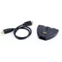 HDMI sąsajos šakotuvas Gembird DSW-HDMI-35 — 3 prievadai, HDMI, 0,5 m laidas, juodas