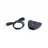 HDMI sąsajos šakotuvas Gembird DSW-HDMI-35 — 3 prievadai, HDMI, 0,5 m laidas, juodas