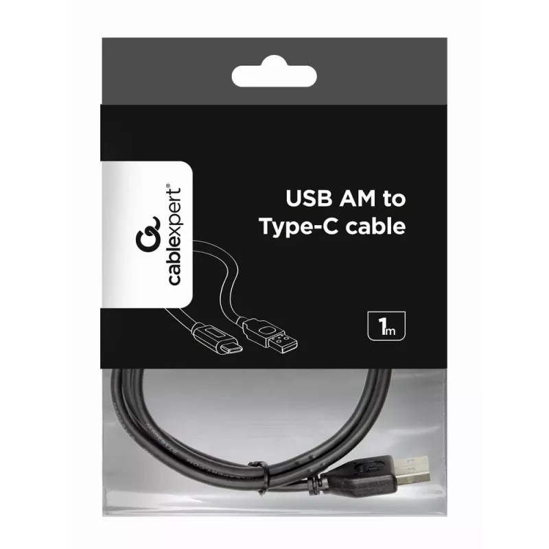 GEMBIRD USB 2.0 Type-A į USB Type-B laidas 1 m, juodas