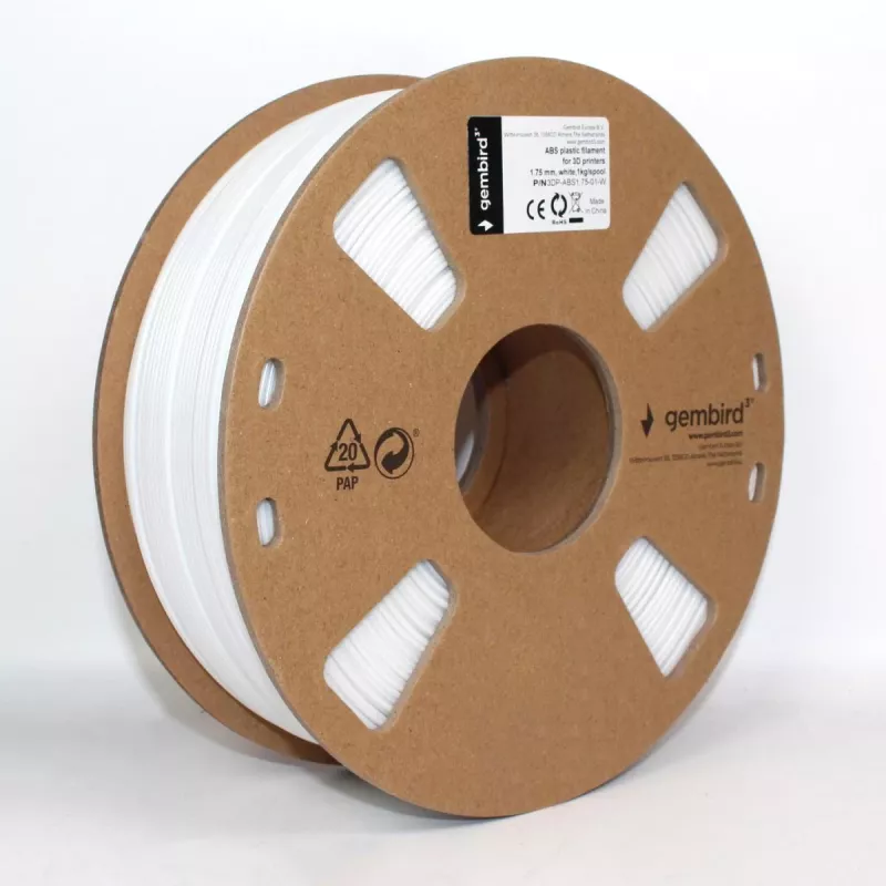 3D spausdinimo medžiaga Gembird 3DP-ABS1.75-01-GR