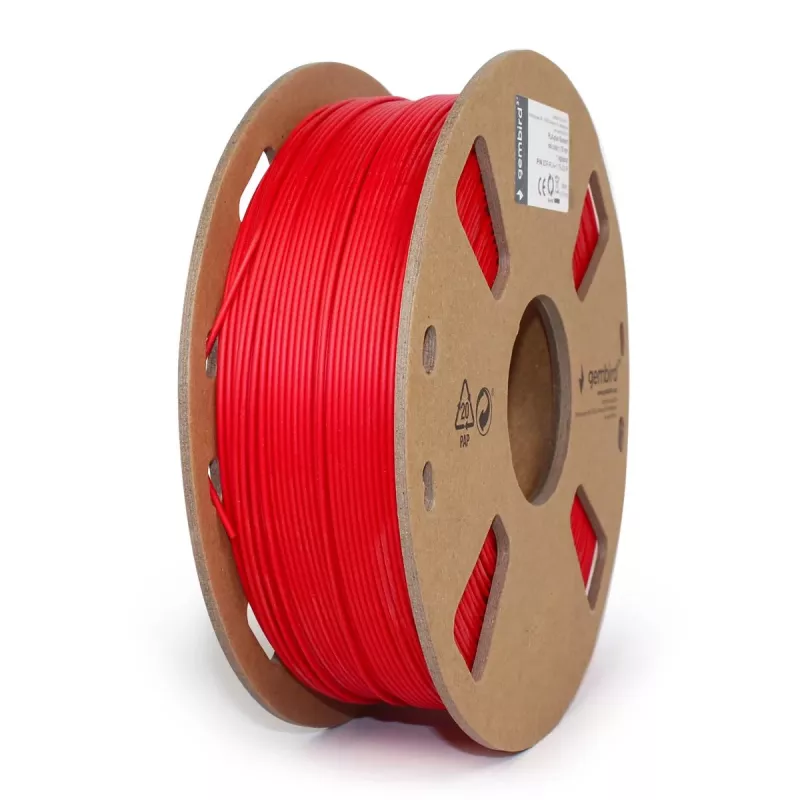 3D spausdinimo medžiaga Gembird 3DP-PLA1.75-01-R
