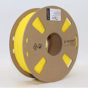GEMBIRD PLA Geltona, 1,75 mm, 1 kg
