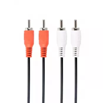 Garso kabelis Gembird CCA-2R2R-6 1,8 m 2 x RCA Juoda