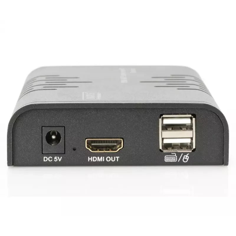 DIGITUS HDMI KVM prailgintuvas, 120 m per tinklo kabelį (Cat 5, 5E, 6), Full HD, 1080p
