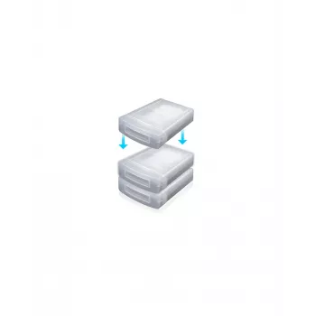 ICY BOX IB-AC602a Pouch case Plastikas Translucent