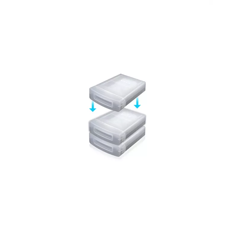 ICY BOX IB-AC602a Pouch case Plastikas Translucent