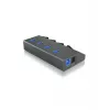 ICY BOX IB-HUB1405 USB 3.2 Gen 1 (3.1 Gen 1) Type-B 5000 Mbit/s antracito spalvos