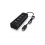 ICY BOX IB-HUB1409-C3 USB 3.2 Gen 1 (3.1 Gen 1) Type-C 5000 Mbit/s juoda