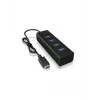 ICY BOX IB-HUB1409-C3 USB 3.2 Gen 1 (3.1 Gen 1) Type-C 5000 Mbit/s juoda