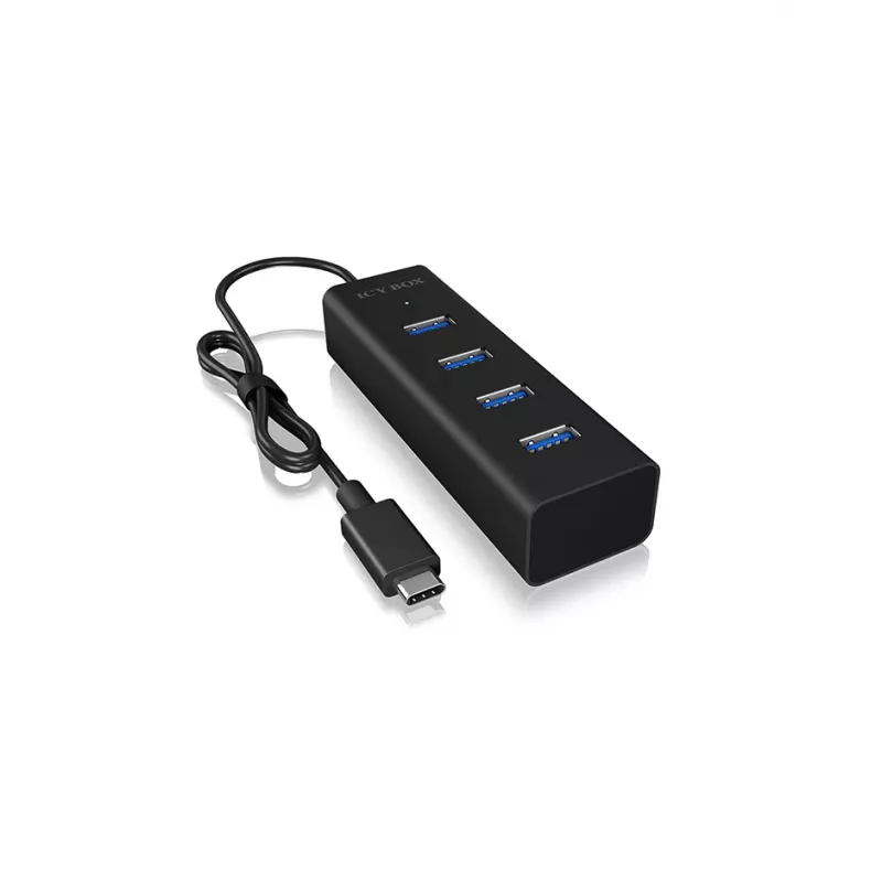 ICY BOX IB-HUB1409-C3 USB 3.2 Gen 1 (3.1 Gen 1) Type-C 5000 Mbit/s juoda