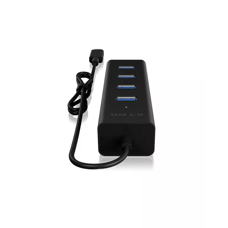 ICY BOX IB-HUB1409-C3 USB 3.2 Gen 1 (3.1 Gen 1) Type-C 5000 Mbit/s juoda