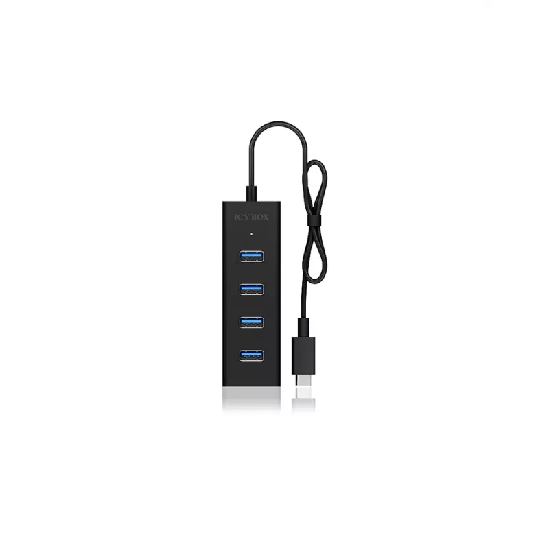 ICY BOX IB-HUB1409-C3 USB 3.2 Gen 1 (3.1 Gen 1) Type-C 5000 Mbit/s juoda
