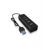 ICY BOX IB-HUB1409-U3 USB 3.2 Gen 1 (3.1 Gen 1) Type-A 5000 Mbit/s Juoda