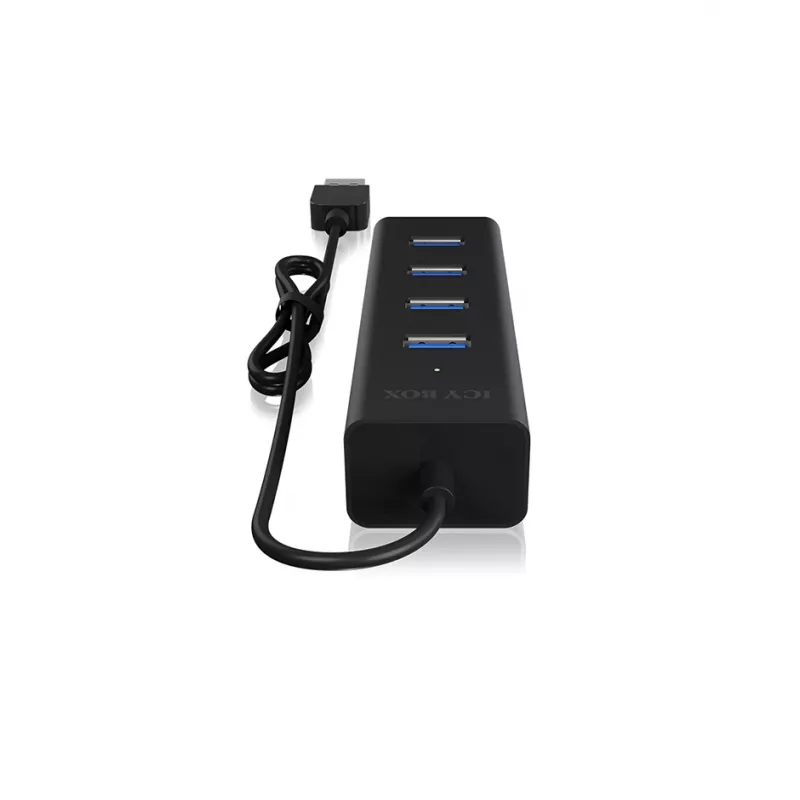 ICY BOX IB-HUB1409-U3 USB 3.2 Gen 1 (3.1 Gen 1) Type-A 5000 Mbit/s Juoda