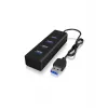 ICY BOX IB-HUB1409-U3 USB 3.2 Gen 1 (3.1 Gen 1) Type-A 5000 Mbit/s Juoda