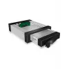 ICY BOX IB-129SSK-B 13,3 cm (5,25 col.) priekinis skydelis Juoda