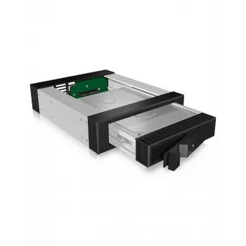 ICY BOX IB-129SSK-B 13,3 cm (5,25 col.) priekinis skydelis Juoda