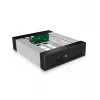 ICY BOX IB-129SSK-B 13,3 cm (5,25 col.) priekinis skydelis Juoda
