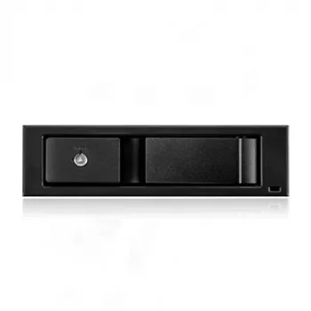 ICY BOX IB-158SSK-B 13,3 cm (5,25 colių) laikiklio skydelis, juodas