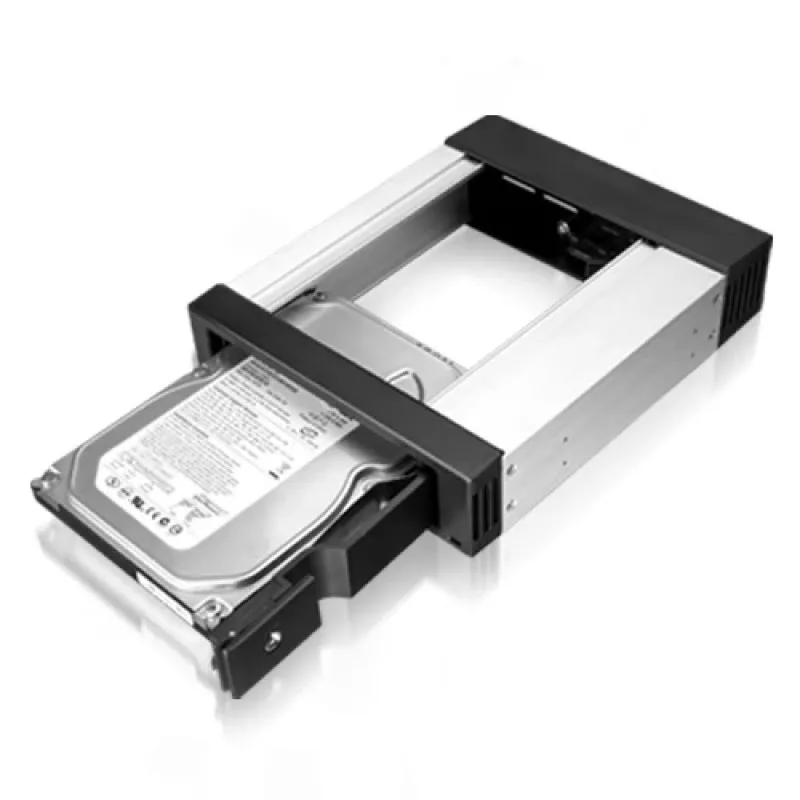 ICY BOX IB-158SSK-B 13,3 cm (5,25 colių) laikiklio skydelis, juodas