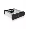 ICY BOX IB-158SSK-B 13,3 cm (5,25 colių) laikiklio skydelis, juodas