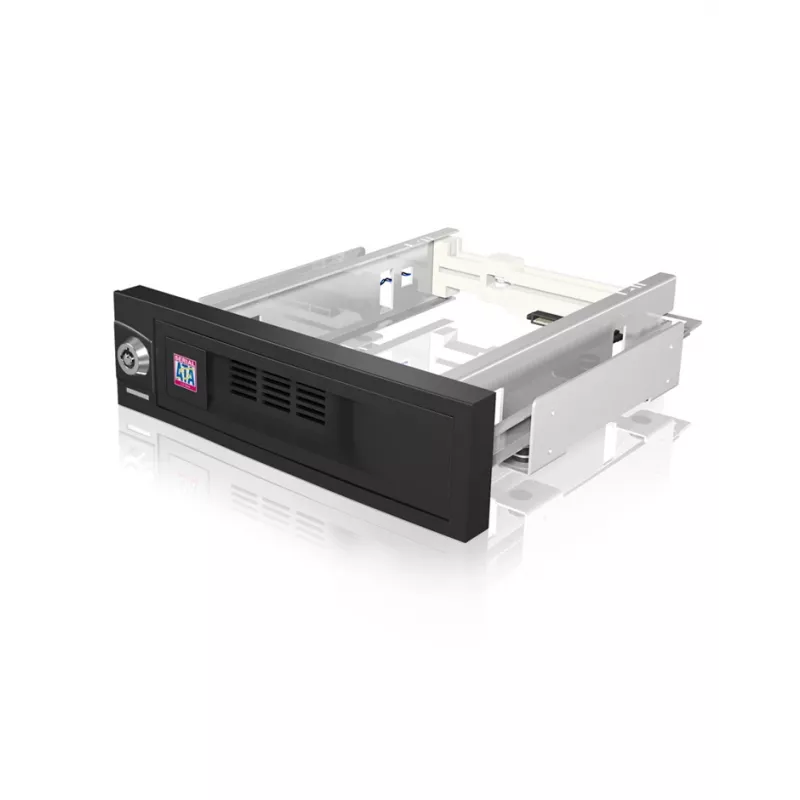 ICY BOX IB-168SK-B 13.3 cm (5.25 colio) nešėjo skydelis, juodas