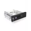 ICY BOX IB-168SK-B 13.3 cm (5.25 colio) nešėjo skydelis, juodas