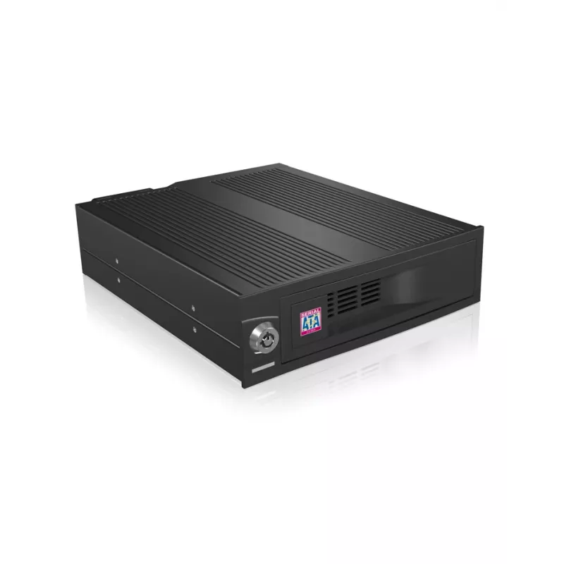 ICY BOX IB-170SK-B 13.3 cm (5.25 colio) kietojo disko dėklas, juodas