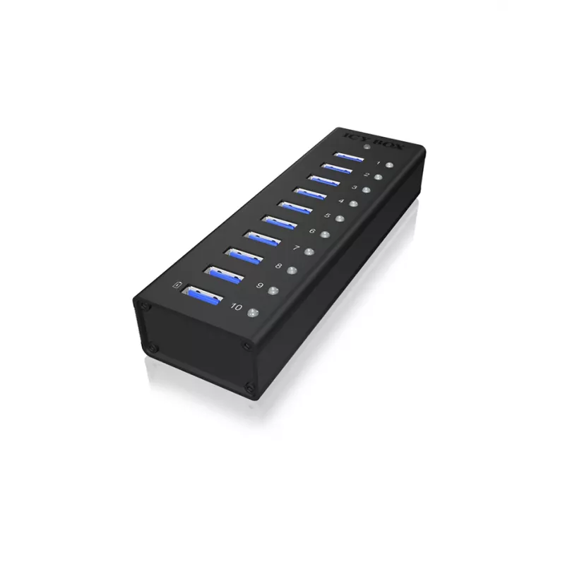 ICY BOX IB-AC6110 USB 3.2 Gen 1 (3.1 Gen 1) Type-B 5000 Mbit/s juoda