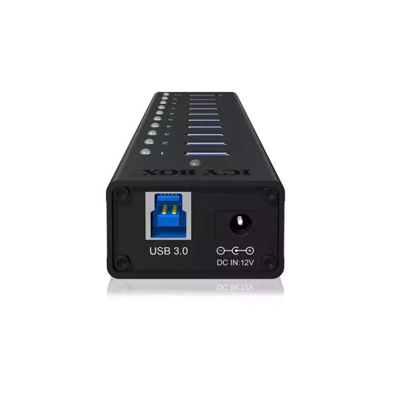 ICY BOX IB-AC6110 USB 3.2 Gen 1 (3.1 Gen 1) Type-B 5000 Mbit/s juoda