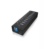 ICY BOX IB-AC6110 USB 3.2 Gen 1 (3.1 Gen 1) Type-B 5000 Mbit/s juoda