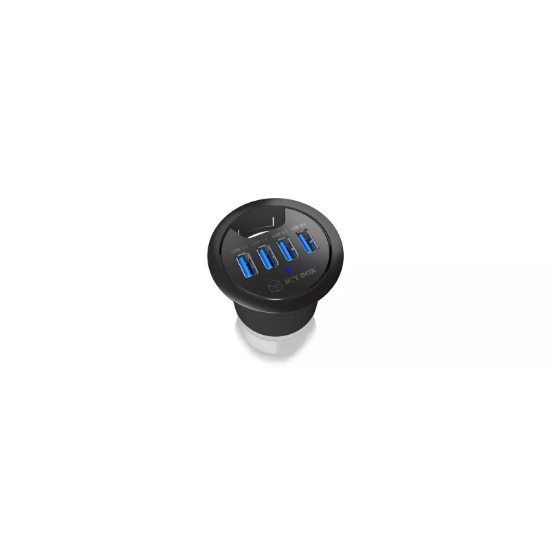 ICY BOX IB-HUB1403 USB 3.2 Gen 1 (3.1 Gen 1) Type-A 5000 Mbit/s Juoda