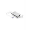ICY BOX IB-AC703-U3 HDD/SSD dėklas Baltas 2,5 colio