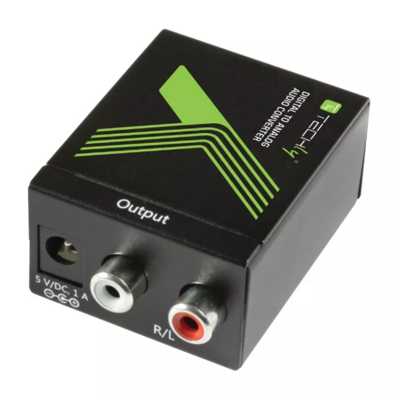 Techly garso keitiklis iš SPDIF skaitmeninio į analoginį IDATA SPDIF-3