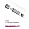 ICY BOX IB-CR200-C kortelių skaitytuvas USB 2.0 Juoda