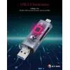 ICY BOX IB-CR200-C kortelių skaitytuvas USB 2.0 Juoda