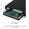ICY BOX IB-CR301-U3 kortelių skaitytuvas USB 3.2 Gen 1 (3.1 Gen 1) Juoda