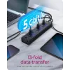 ICY BOX IB-AC6113 USB 3.2 Gen 1 (3.1 Gen 1) Type-B 5000 Mbit/s juoda