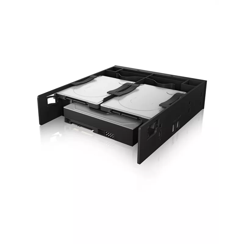 ICY BOX IB-5251, Plastikas, Juoda, Kinija, 147 mm, 175 mm, 40 mm