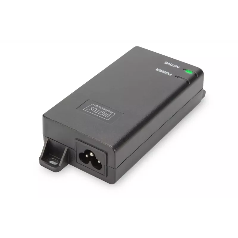 DIGITUS PoE+ injektorius, 802.3at 10/100/1000 Mbps išvestis maks. 48V, 30W