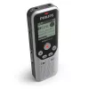 Diktofonas Philips DVT1250 su vidine atmintimi ir „flash“ kortele, juoda, pilka
