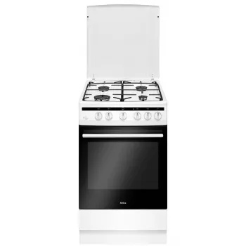 Laisvai pastatoma viryklė Amica 57GGH5.33HZpMs(W) Balta