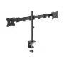 DIGITUS dvigubas monitoriaus stovas su spaustuvu monitoriams iki 70 cm (27 colių) (DA-90349)